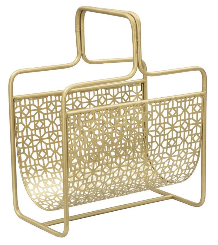 Gold Metall Zeitungshalter (Modern Dekoration)