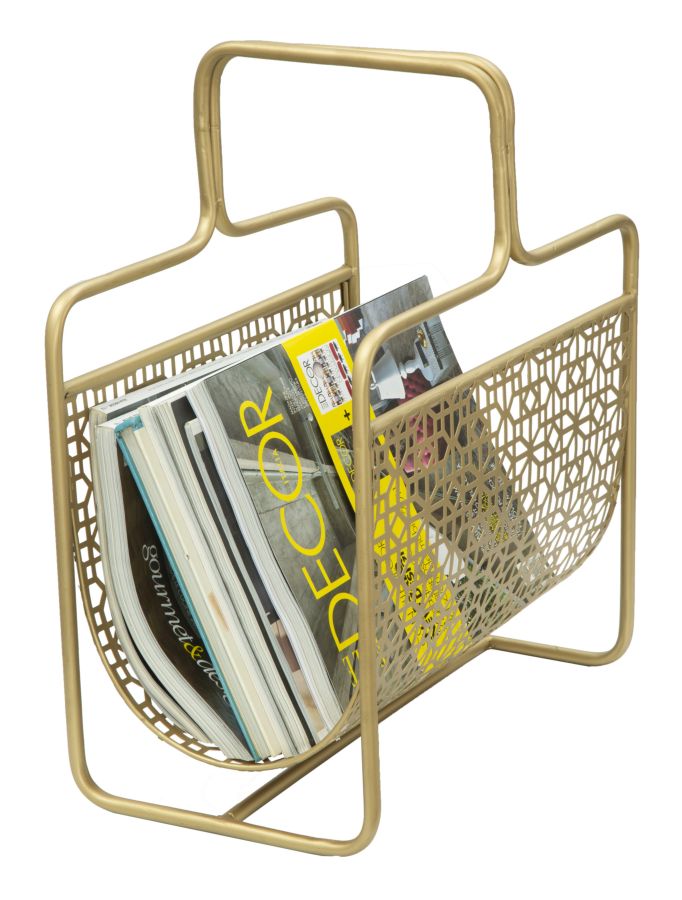 Gold Metall Zeitungshalter (Modern Dekoration)