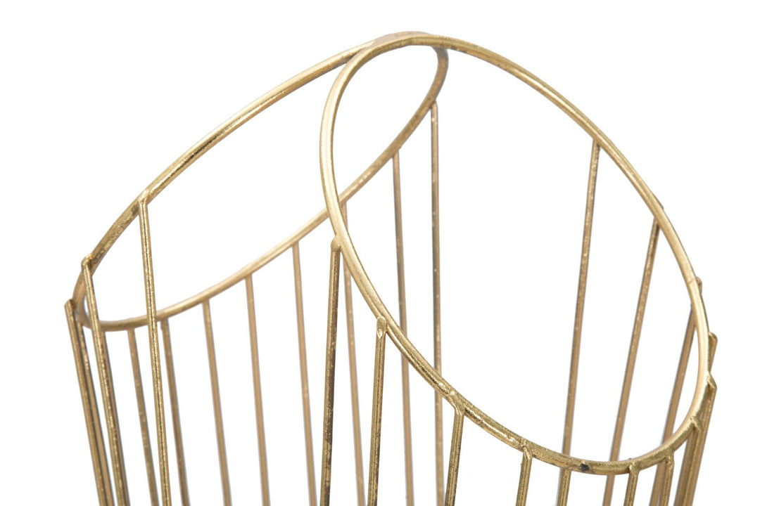 Gold Metall Regenschirmhalter (Modern Dekoration)