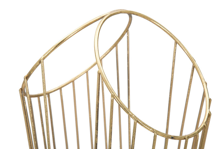 Gold Metall Regenschirmhalter (Modern Dekoration)