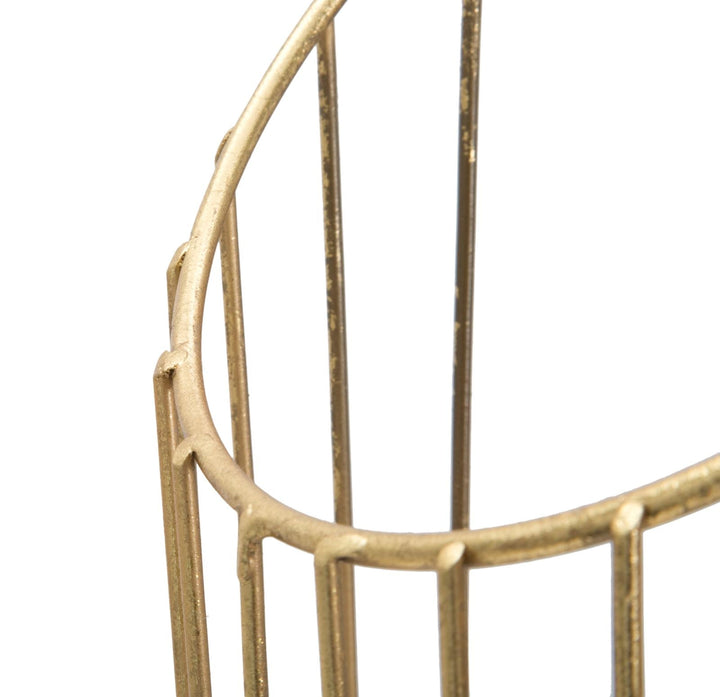 Gold Metall Regenschirmhalter (Modern Dekoration)