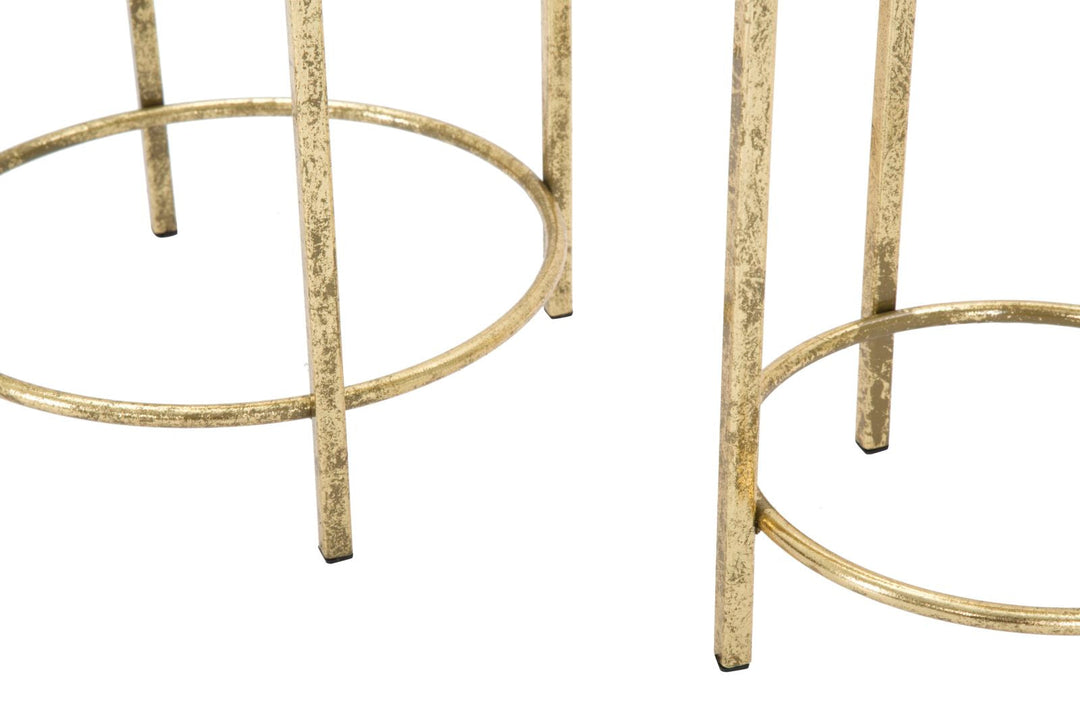 Gold Metall Pflanzgefäß Vase