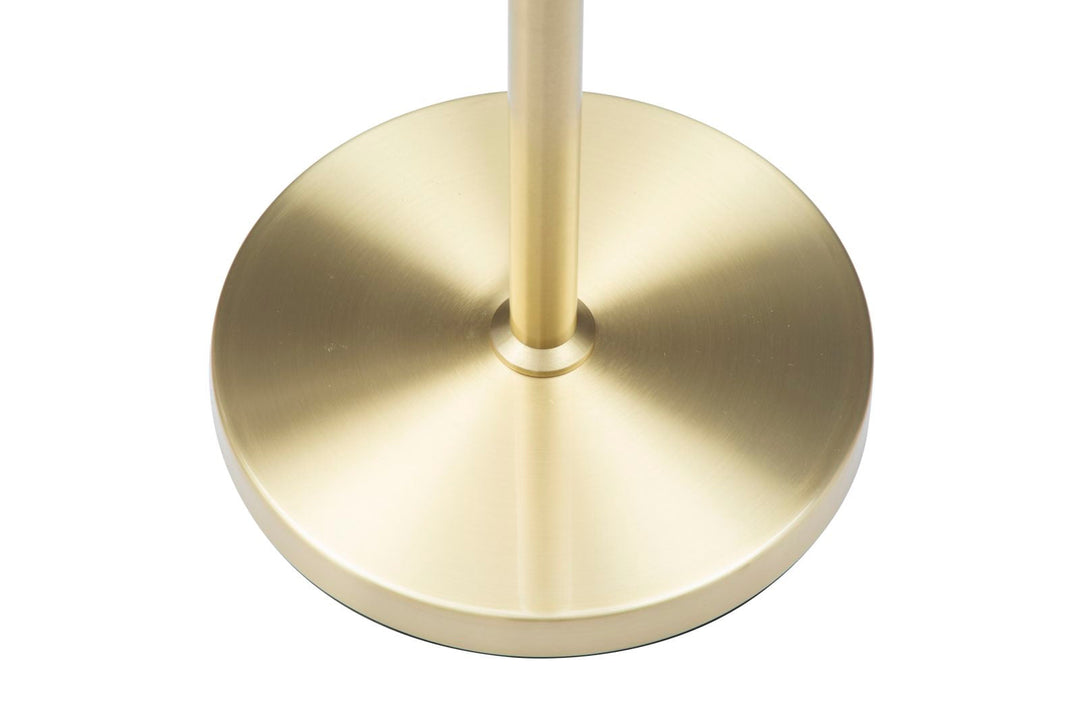 Gold Metall Stehlampe mit 4 Brennern