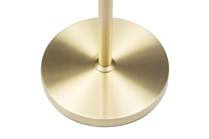 Gold Metall Stehlampe mit 4 Brennern