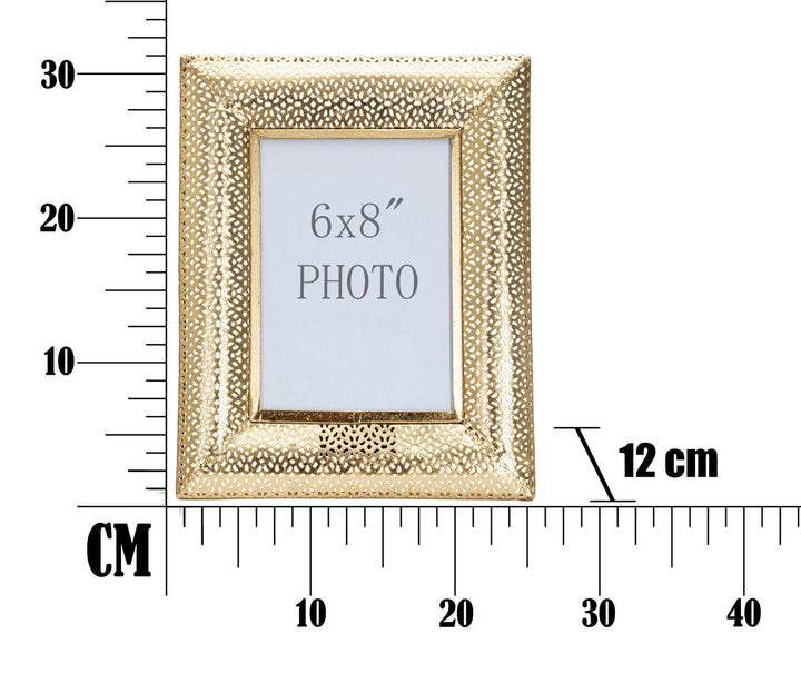Gold Metall Eleganter Bilderrahmen