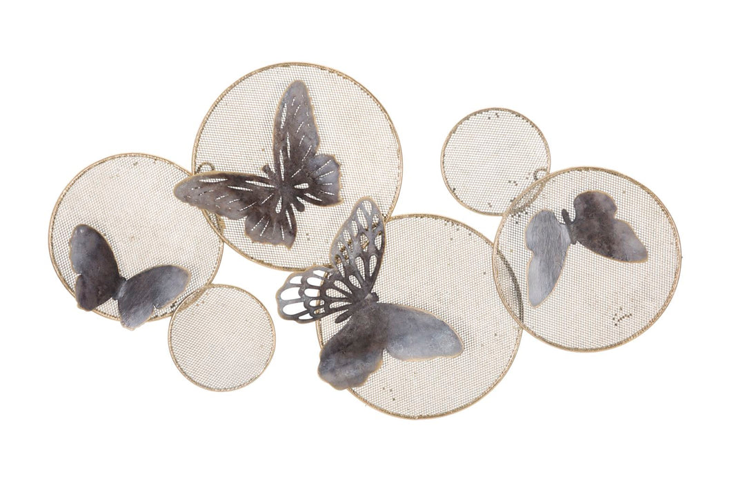 Metall Schmetterling Wanddekoration