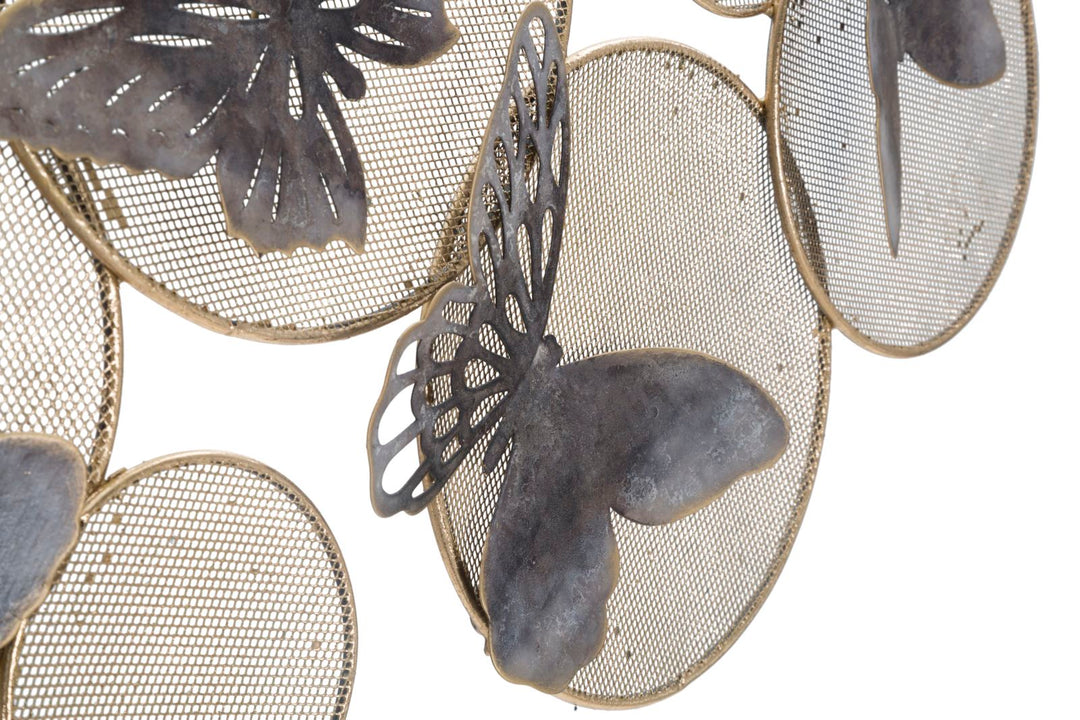 Metall Schmetterling Wanddekoration