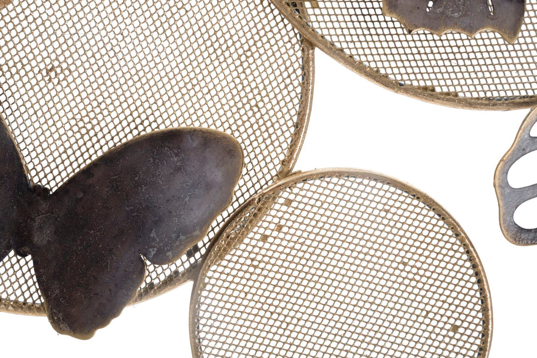 Metall Schmetterling Wanddekoration