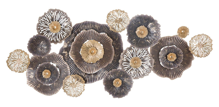Metall Blume Wanddekoration