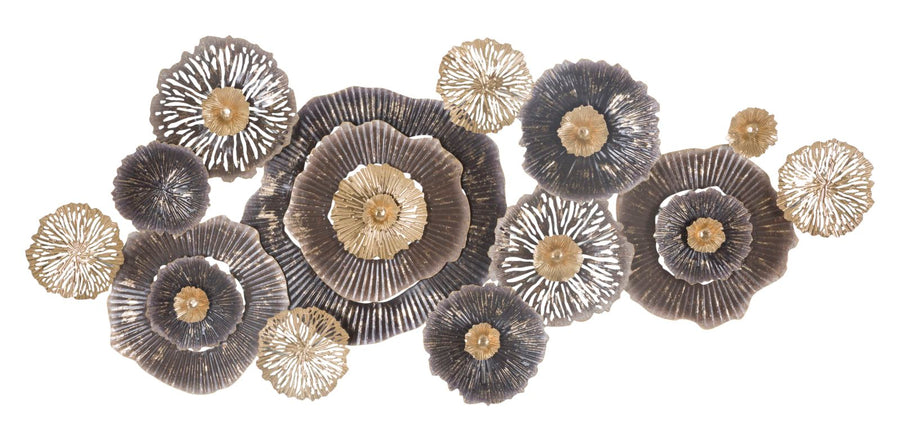 Metall Blume Wanddekoration
