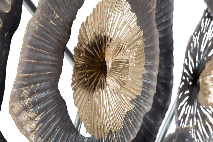 Metall Blume Wanddekoration