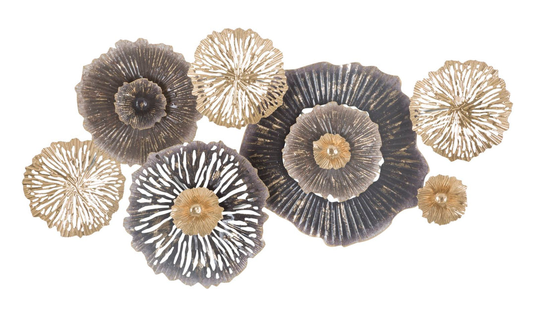 Metall Blume Wanddekoration