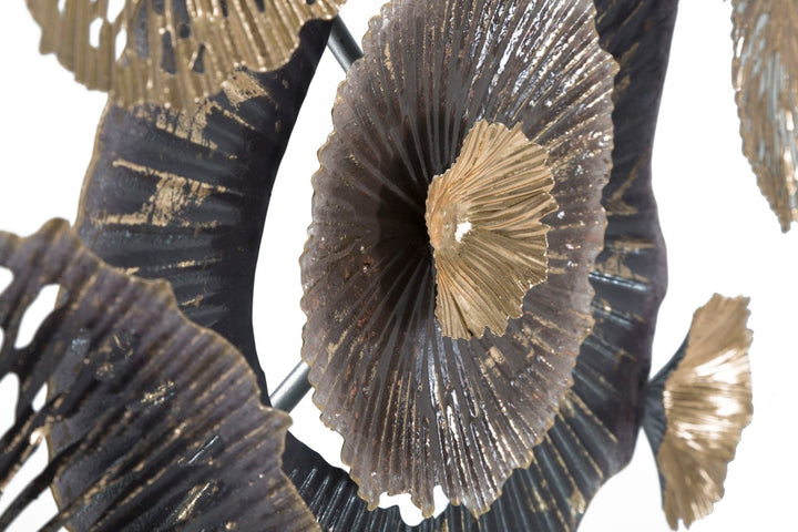 Metall Blume Wanddekoration