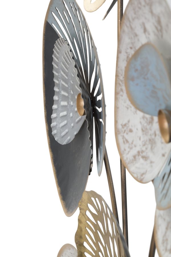 Metall Blumenstrauß Wanddekoration