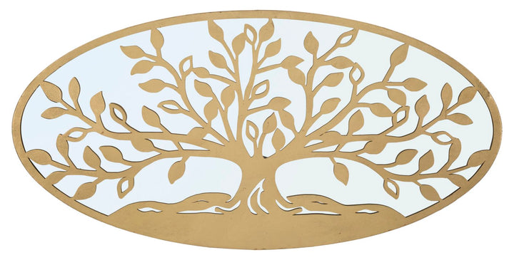 Goldener Baum Wanddekoration