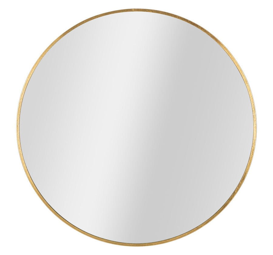 Gold Metall Rund Wandspiegel