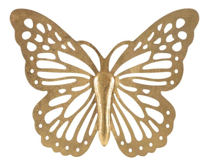 Große Gold Farbe Schmetterling Wanddekoration