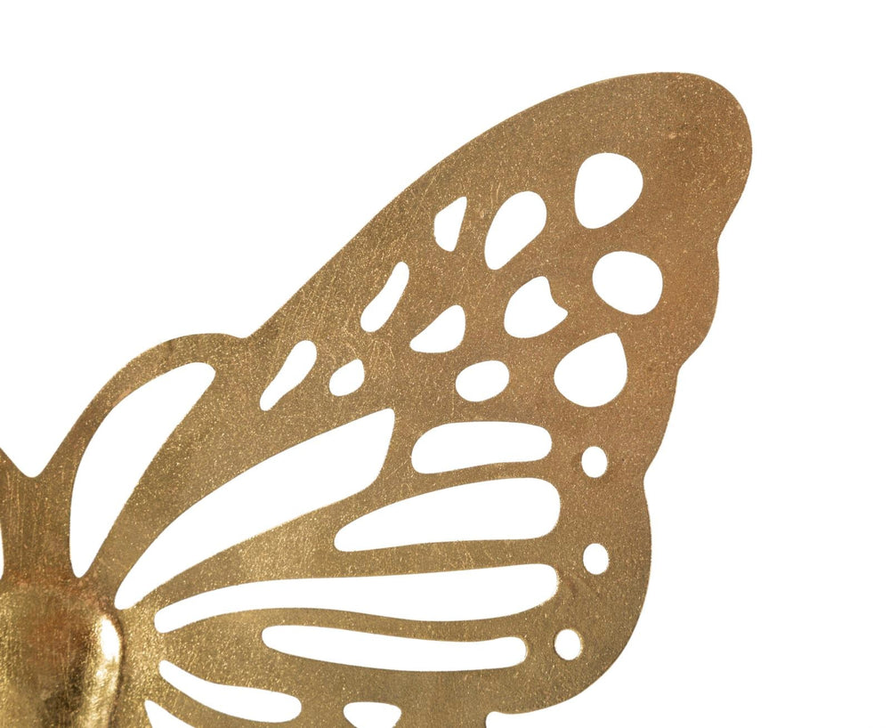 Große Gold Farbe Schmetterling Wanddekoration