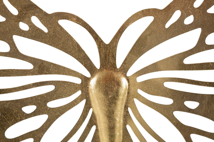 Große Gold Farbe Schmetterling Wanddekoration