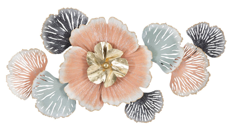 Metall Blume Wanddekoration