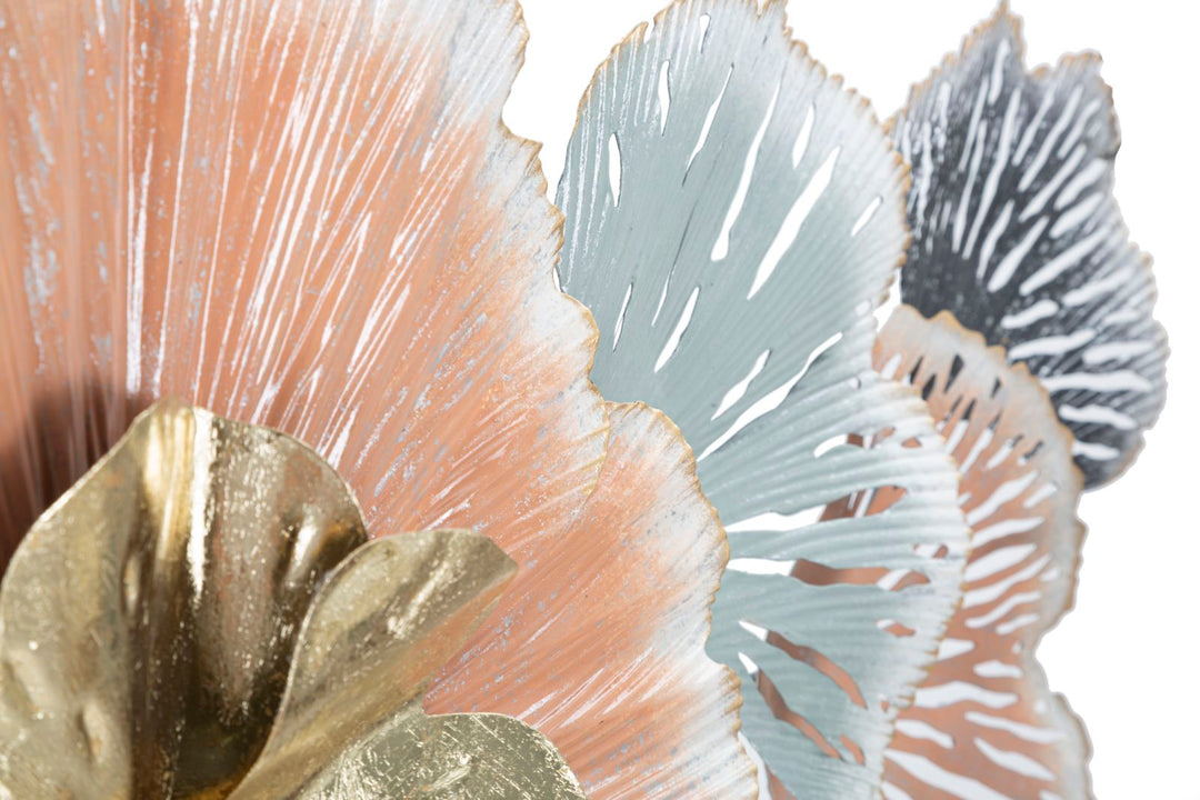Metall Blume Wanddekoration