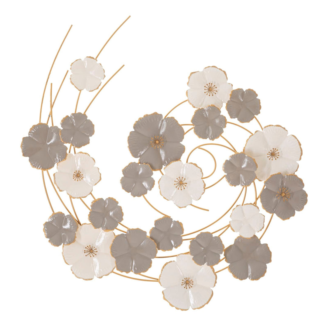 Metall Blume Wanddekoration