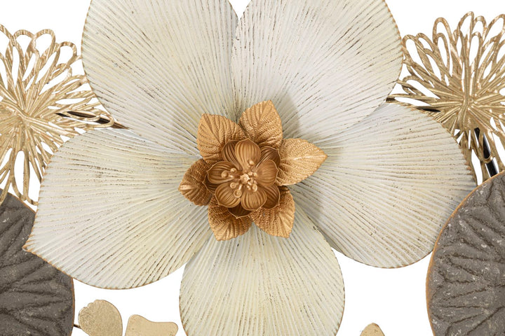 Metall Blume Wanddekoration