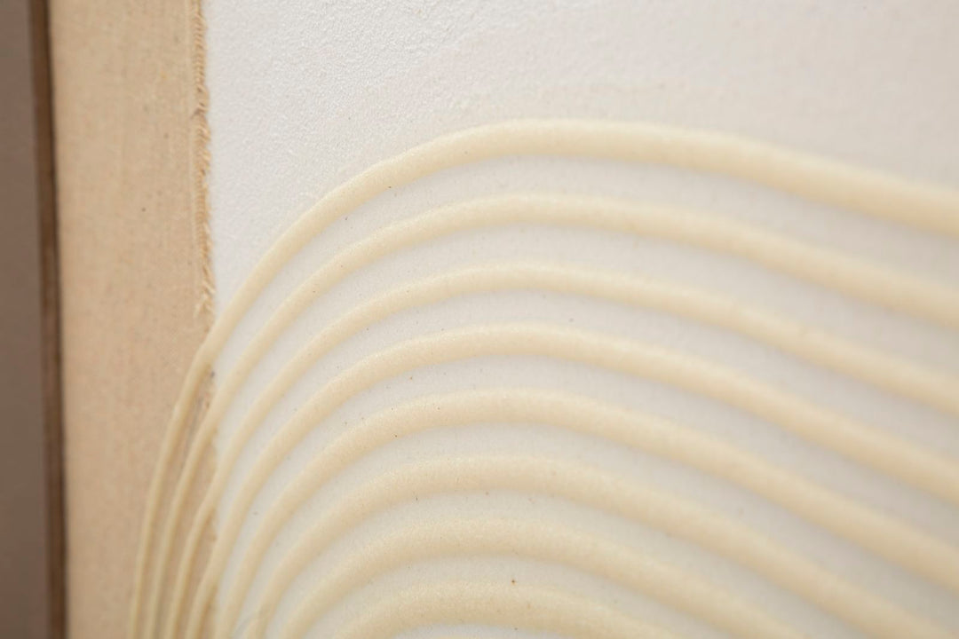 Modernes abstraktes böhmisches geometrisches Wandgemälde