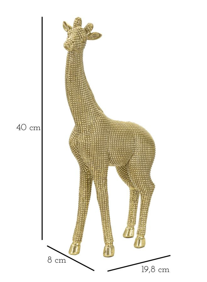 Goldene Giraffe Statue (Moderne Dekoration)