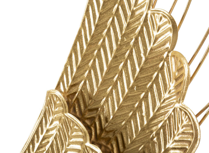 Gold Farbe Metall Engelsflügel Wanddekoration