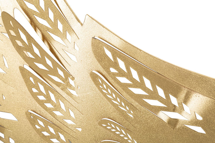 Gold Farbe Metall Engelsflügel Wanddekoration