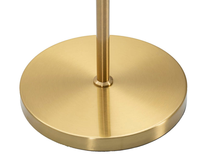 Gold Metall Stehlampe mit 4 Brennern