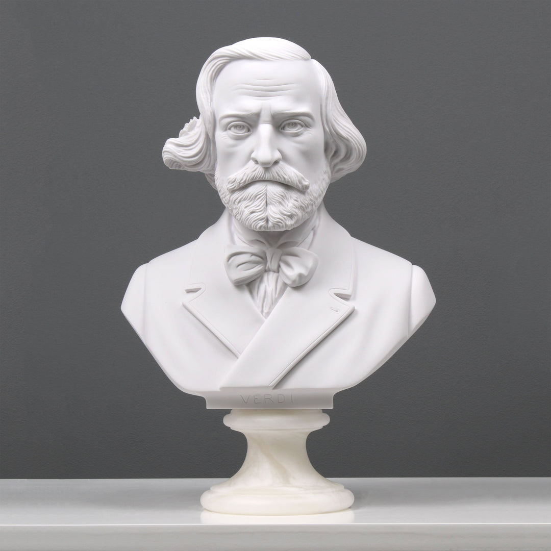 Verdi Büste Statue