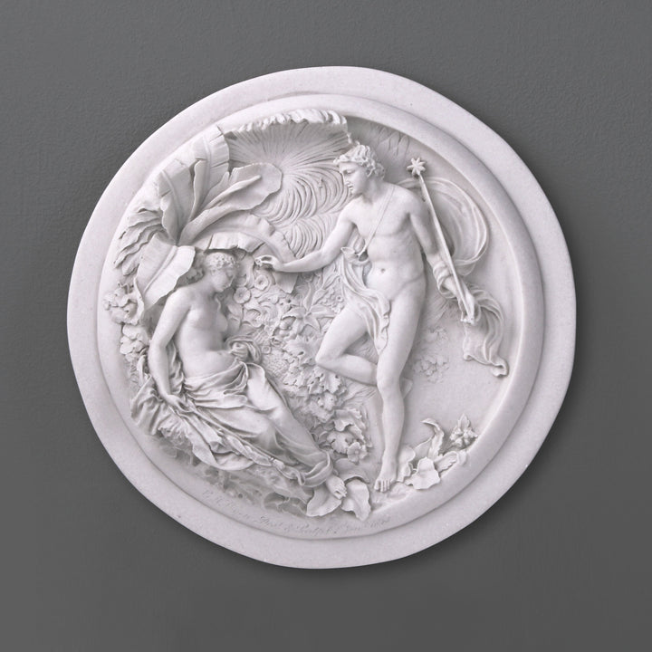 Relief Oberon und Titania