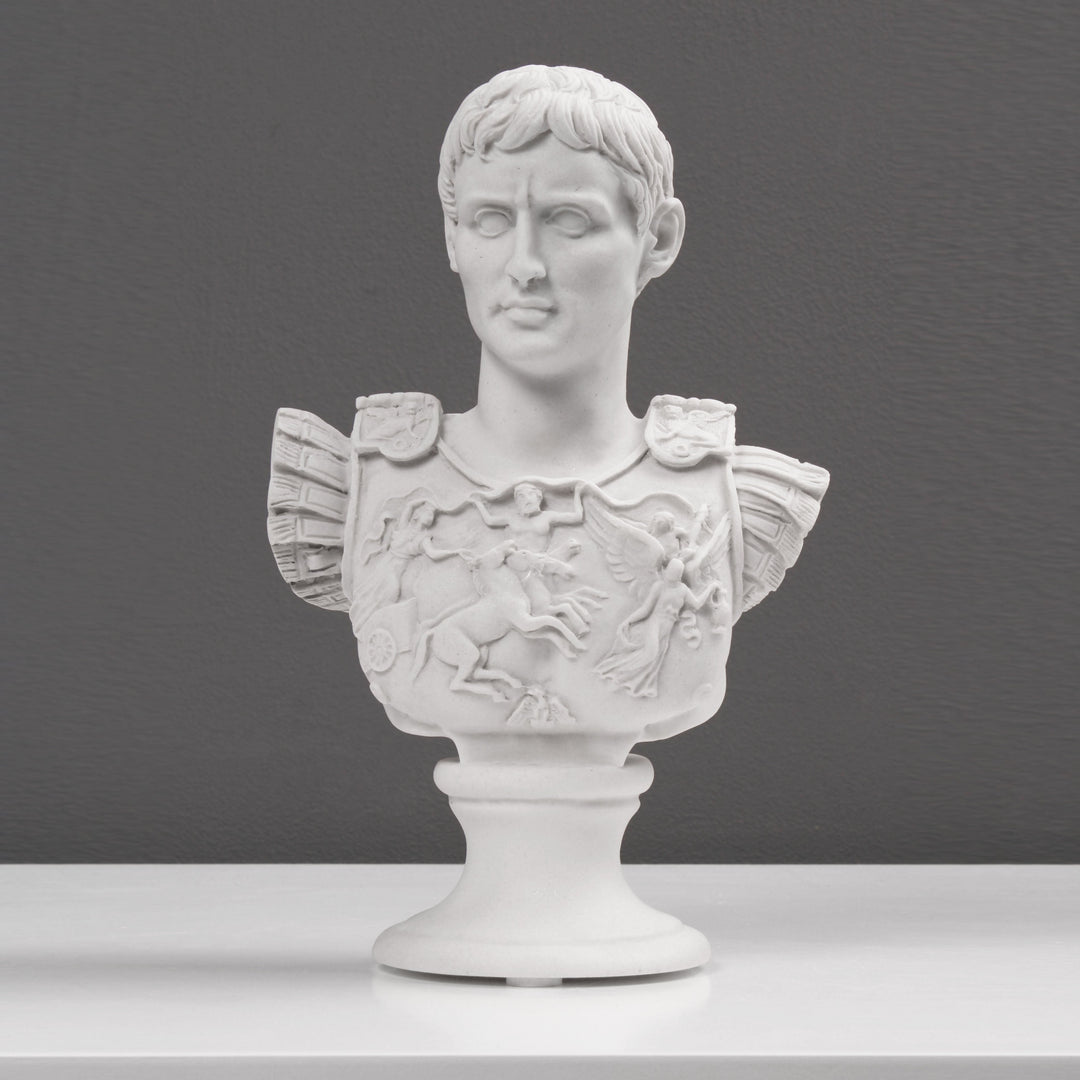 Augustus Caesar Büste als Centurio von Primaporta (Klein)