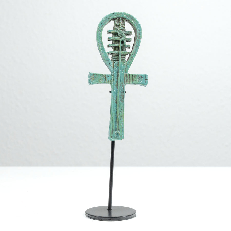 Ägyptisches Anch-Symbol mit Djed-Säule „Symbol der Unsterblichkeit“