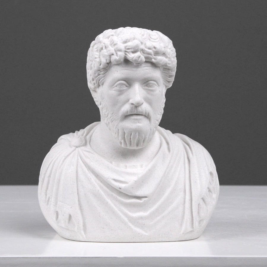 Marcus Aurelius Büste – Buchstütze, Klein
