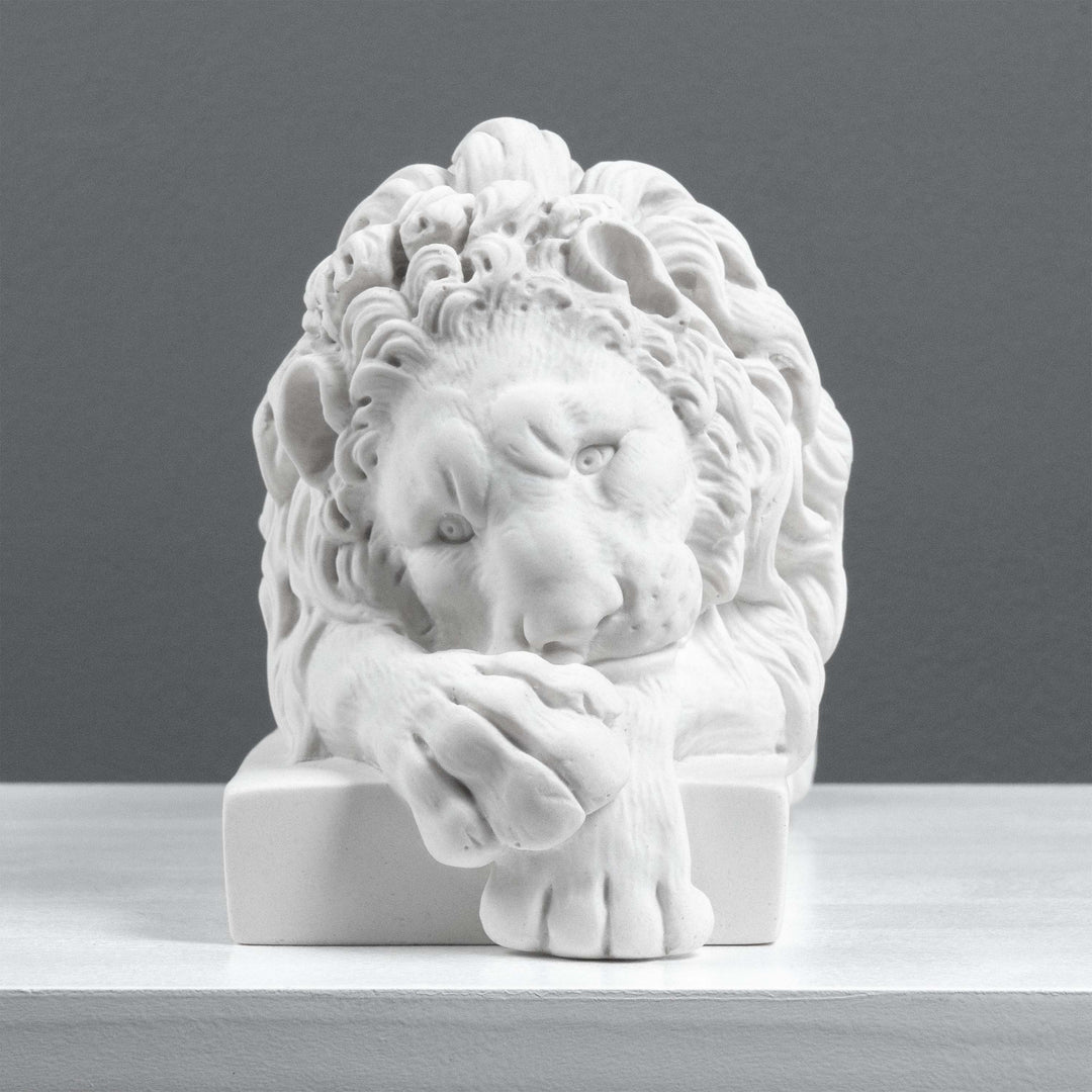 Canova Löwen Statuen im Paar (Klein)
