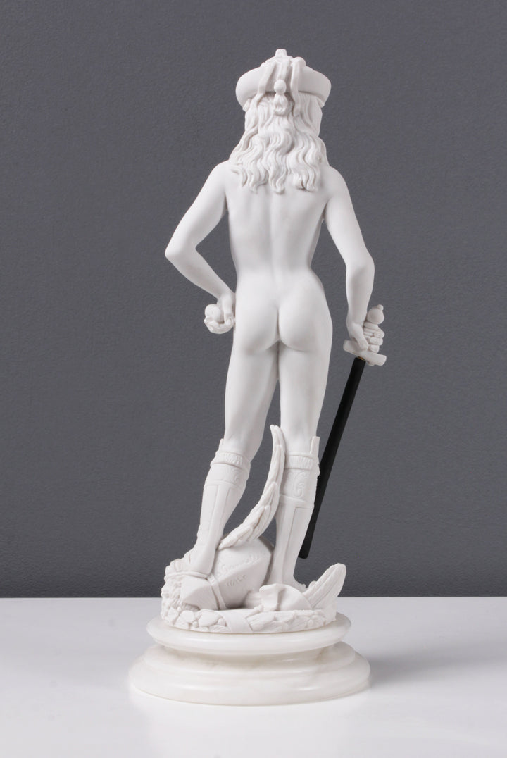 David von Donatello Statue