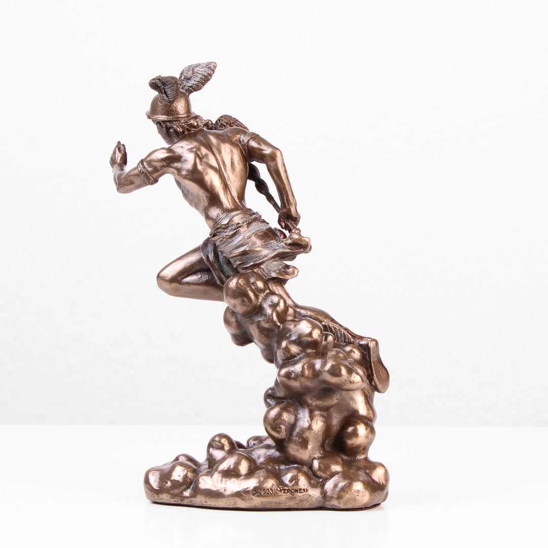 Hermes Statue (Kaltguss-Bronze Skulptur)