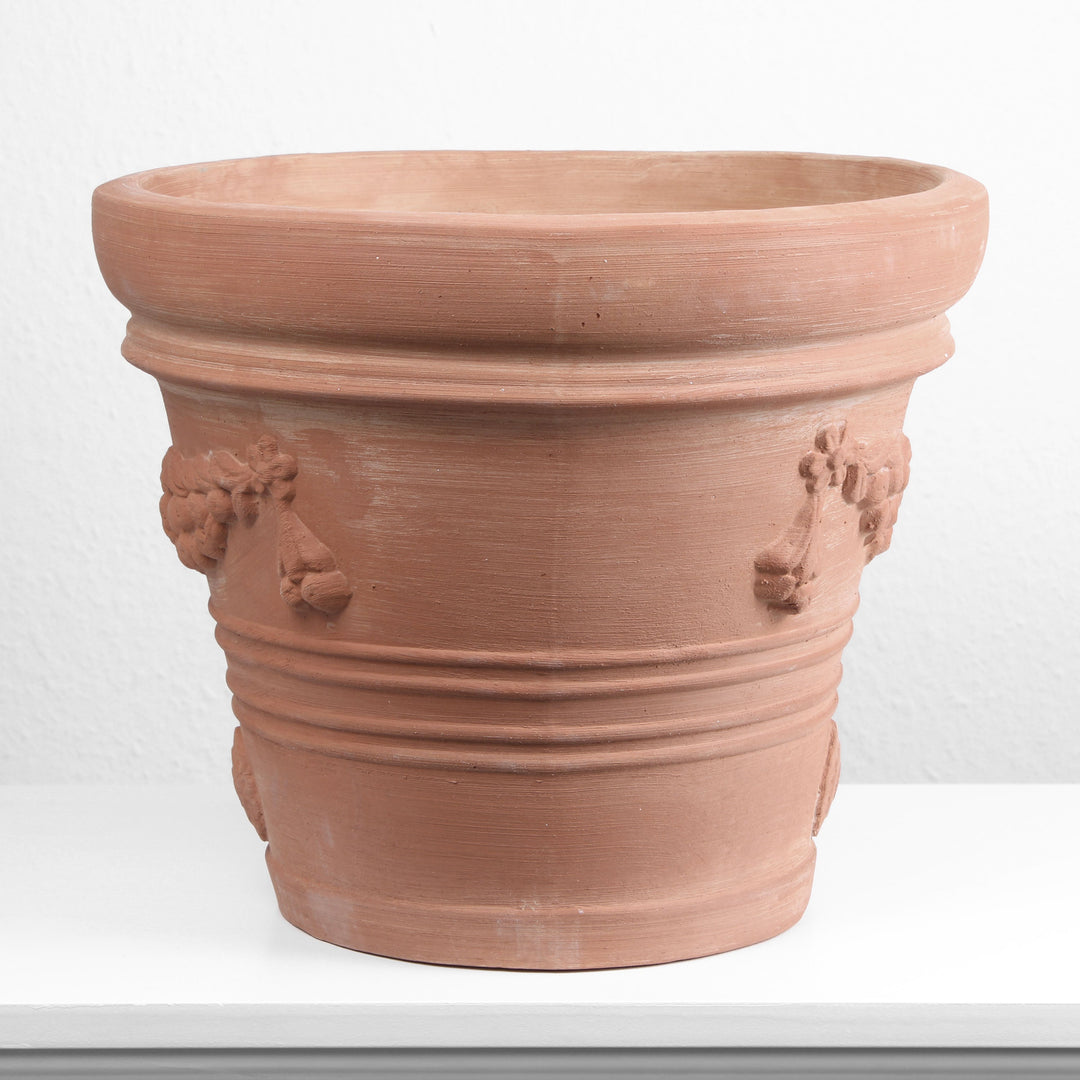 Großer Terrakotta Pflanzkübel