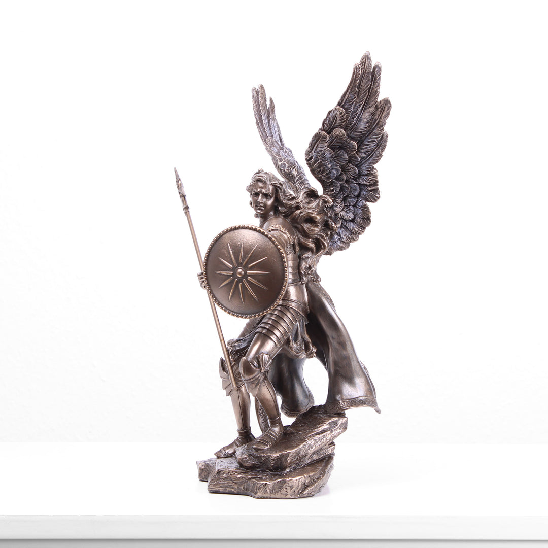 Erzengel Raphael Statue (Kaltguss-Bronze Skulptur)
