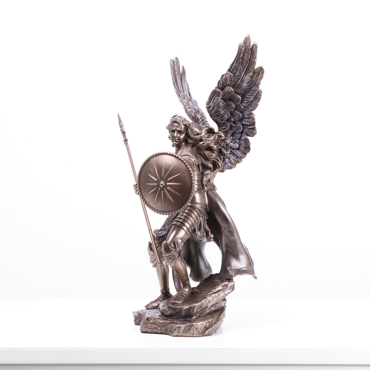 Erzengel Raphael Statue (Kaltguss-Bronze Skulptur)