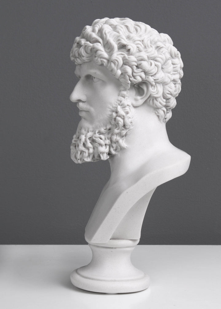 Lucius Verus Büste Römischer Kaiser (Klein)