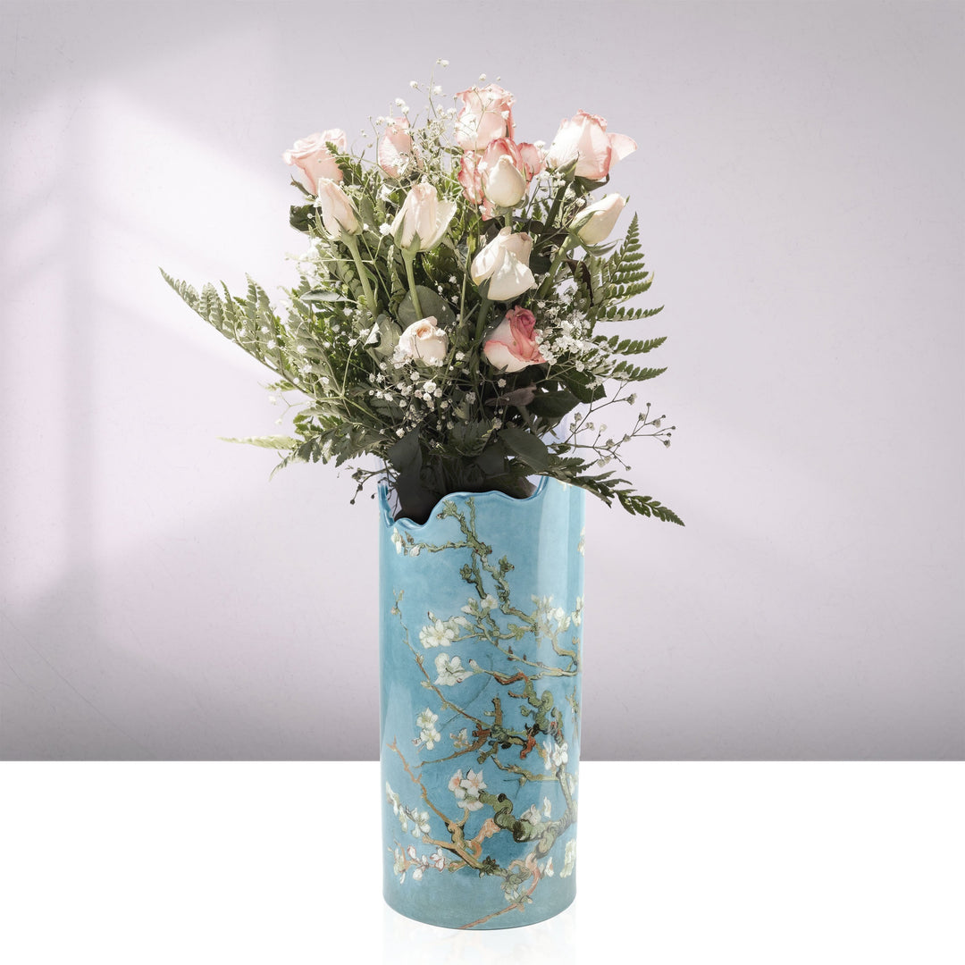 Keramikvase „Van Goghs Mandelbaumblüte“