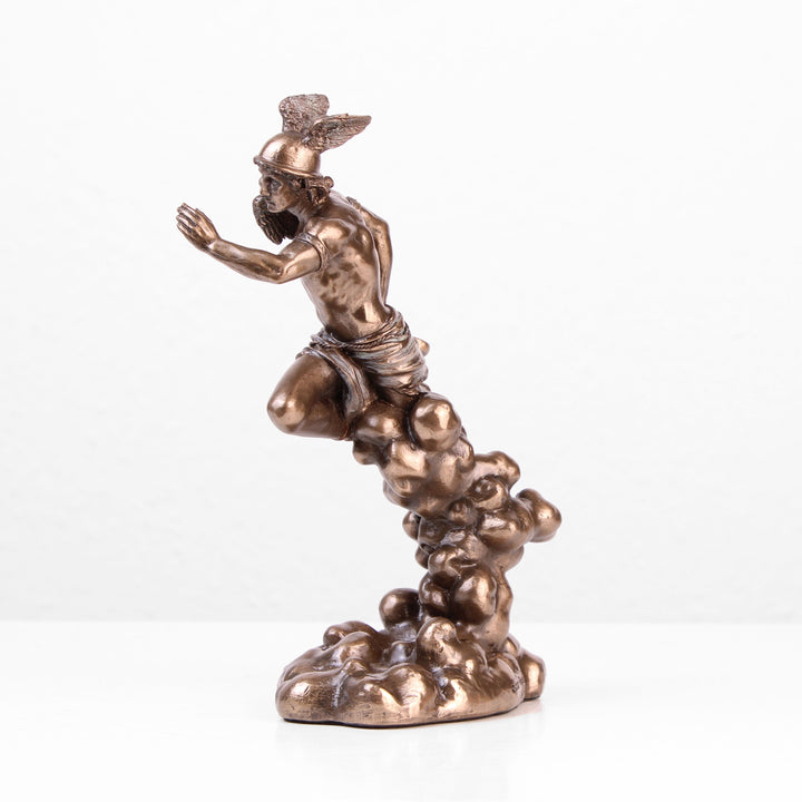 Hermes Statue (Kaltguss-Bronze Skulptur)