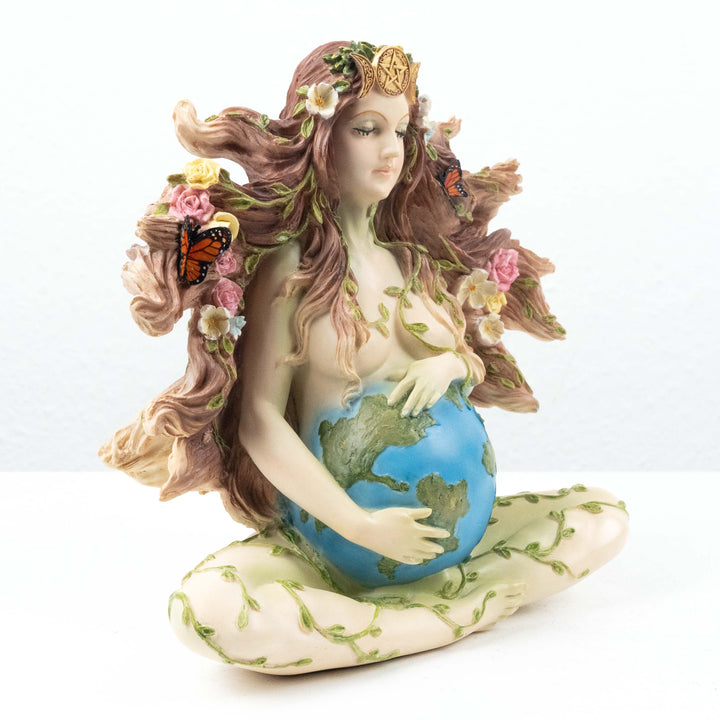 Mutter Erde Gaia Statue (Bunte Harz Skulptur)