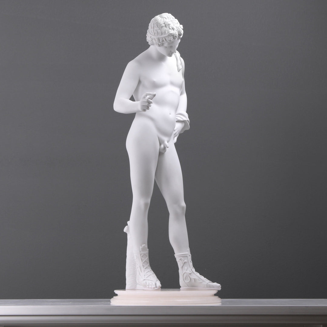 Narzissen Garten Statue