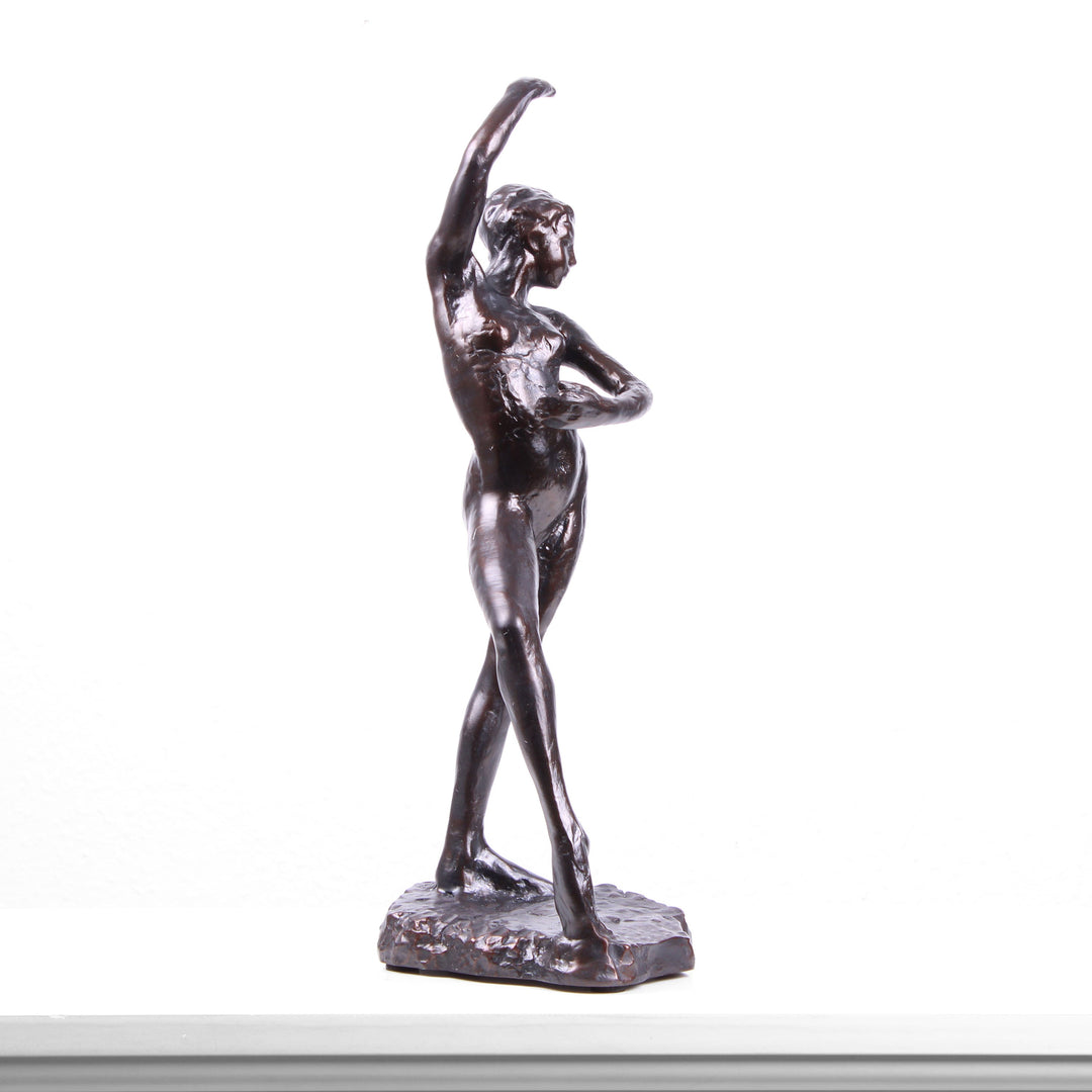 Spanischer Tanz Statue – Bronzierte Skulptur aus Kunstharz