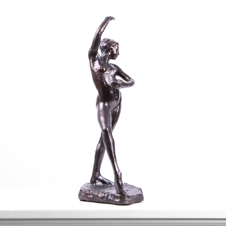 Spanischer Tanz Statue – Bronzierte Skulptur aus Kunstharz